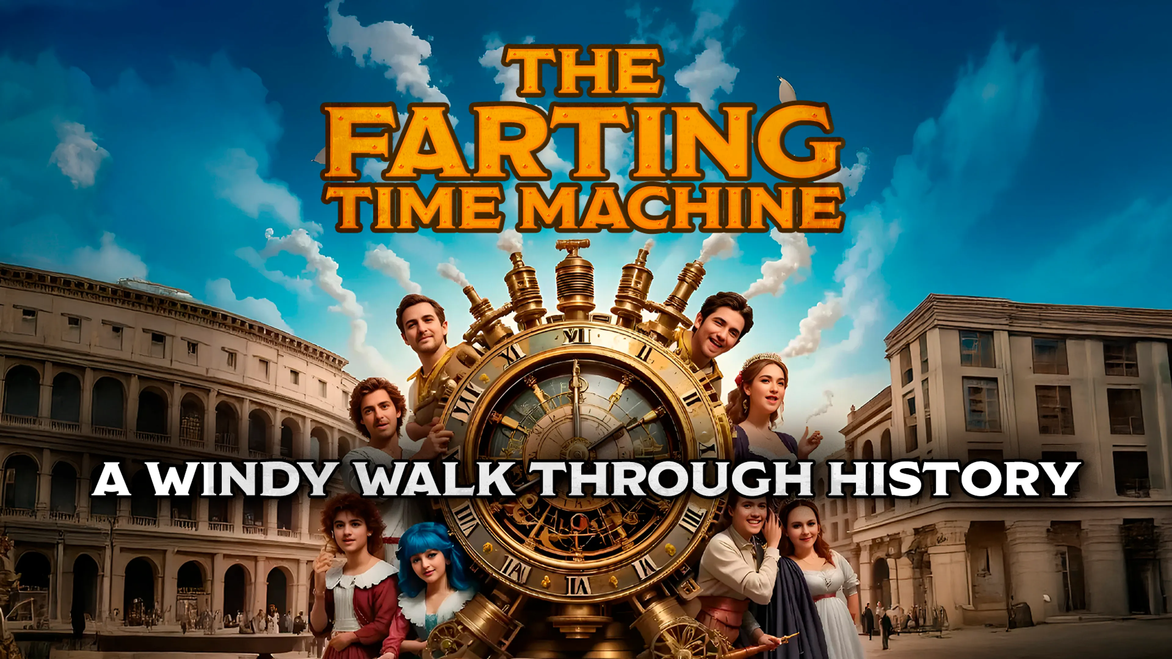 The Farting Time Machine: A Windy Walk Through History poster